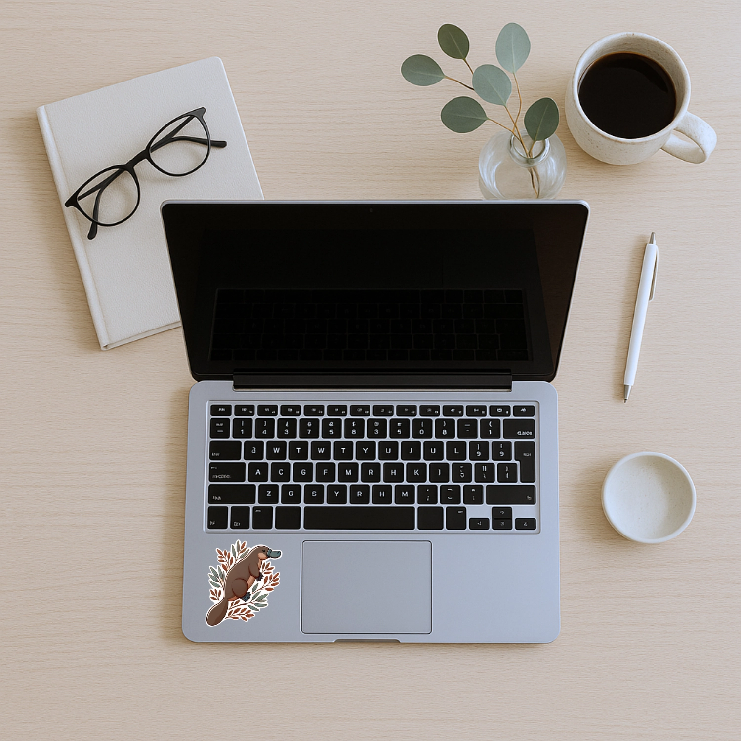 Platypus Vinyl Sticker